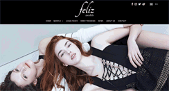 Desktop Screenshot of felizmodels.com